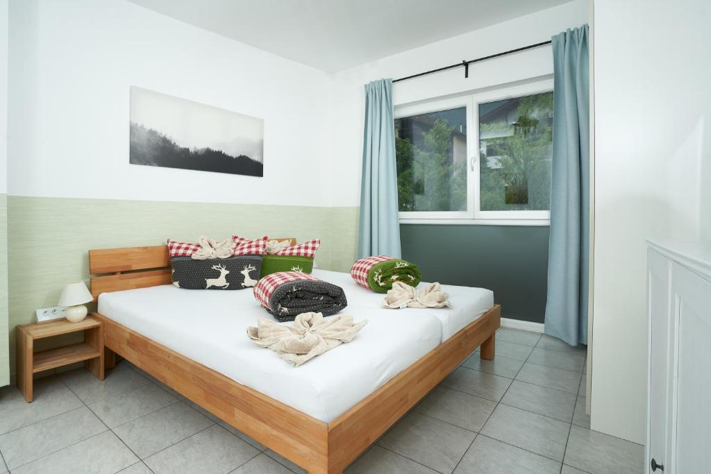 Postel nebo postele na pokoji v ubytování Freestyle Apartment
