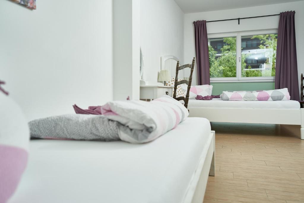 Postel nebo postele na pokoji v ubytování Freestyle Apartment