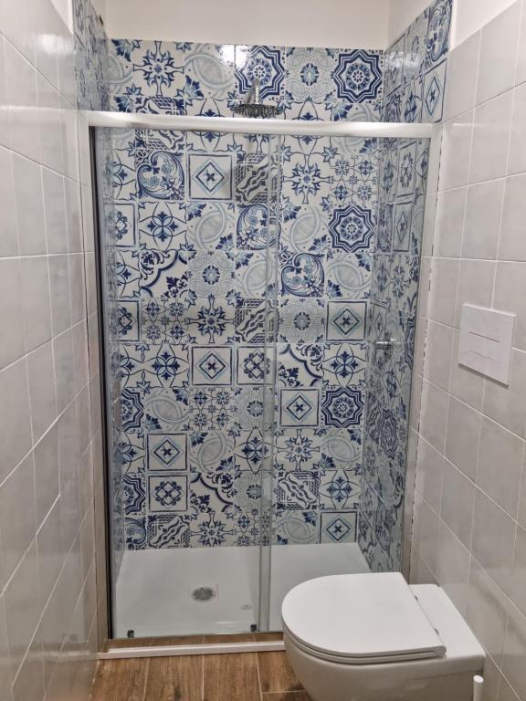 Kúpeľňa v ubytovaní Qvattro stagioni panoramic suites