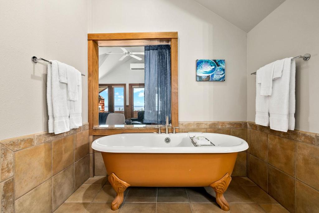 Vannituba majutusasutuses Saratoga Inn