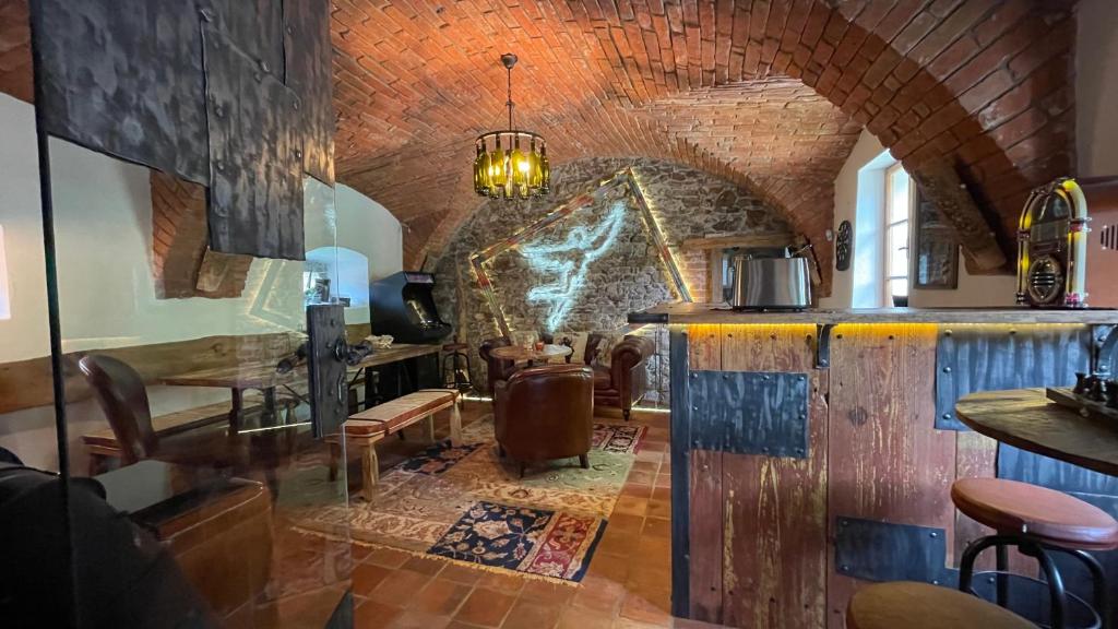 Apartmány Na Návsi 19 u Hluboké - Appartement En Duplex