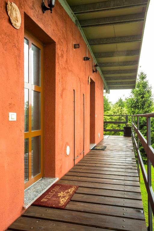 Balkón nebo terasa v ubytování Agriturismo Jesson Rosamund