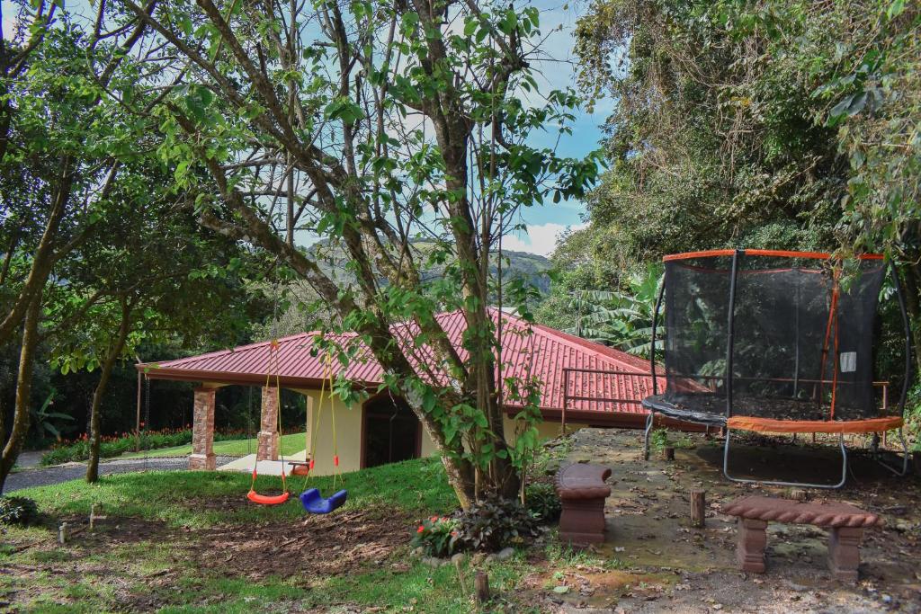 Zahrada ubytování Villas Macadamia - Monteverde