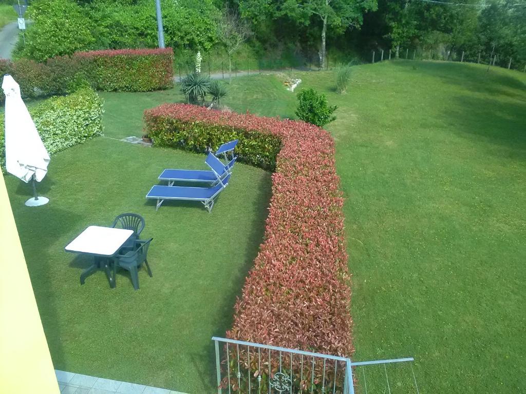 Zahrada ubytování B&B Oasi Verde