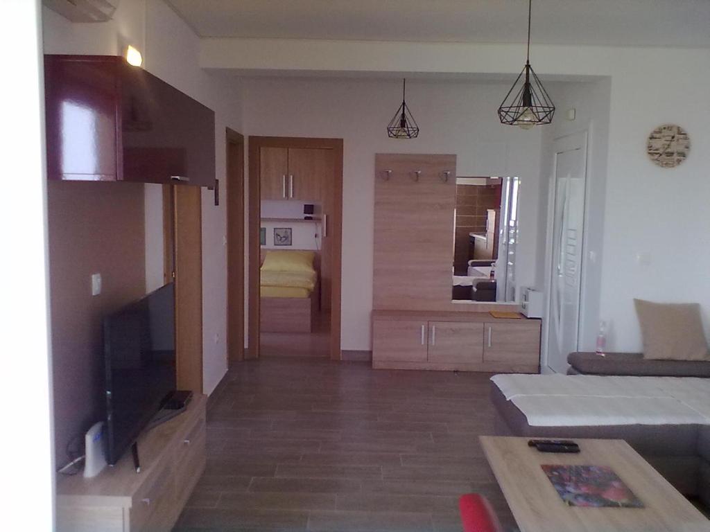 Kuchyň nebo kuchyňský kout v ubytování Apartman Mihalj Zadar-Rtina Miletici
