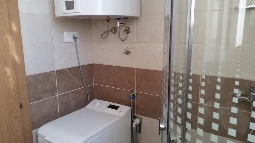 Koupelna v ubytování Apartman Mihalj Zadar-Rtina Miletici