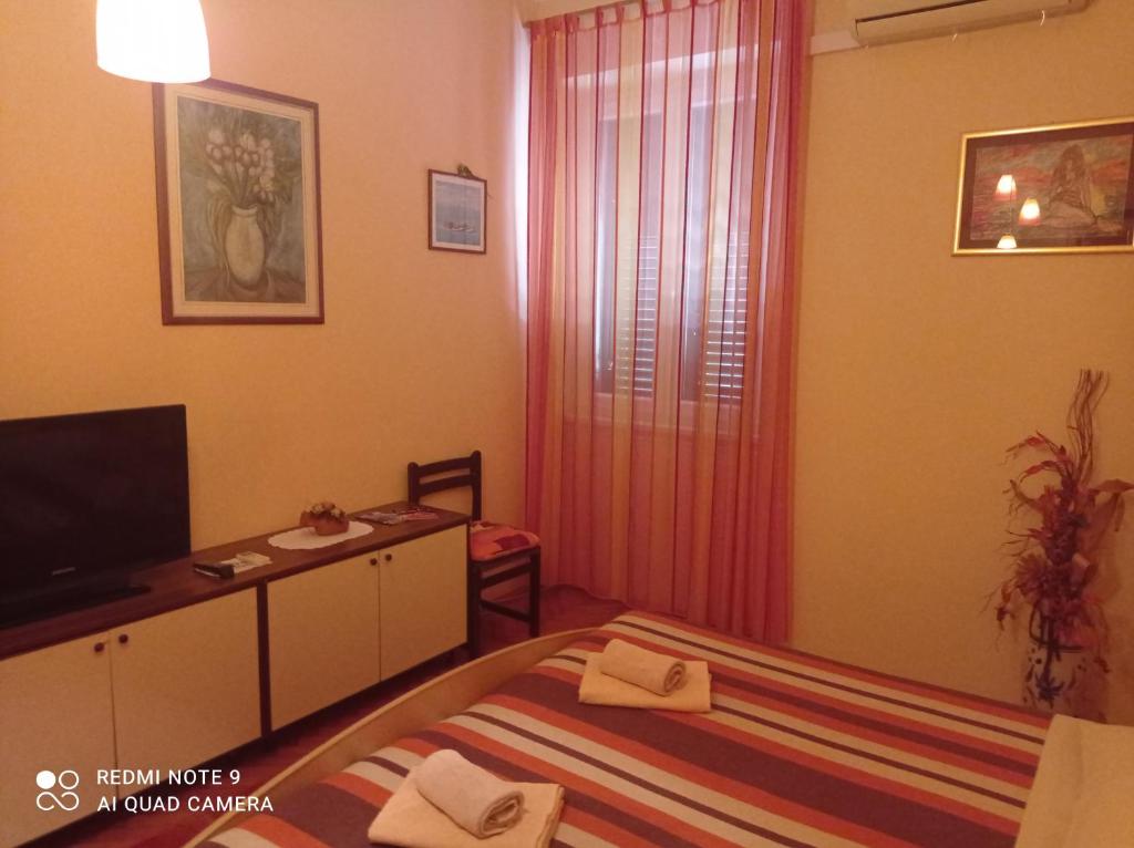 TV a/nebo společenská místnost v ubytování Rooms Šećer