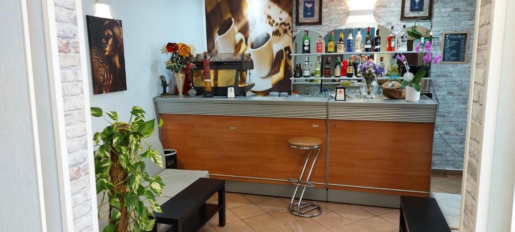 Lounge nebo bar v ubytování Hotel Savina