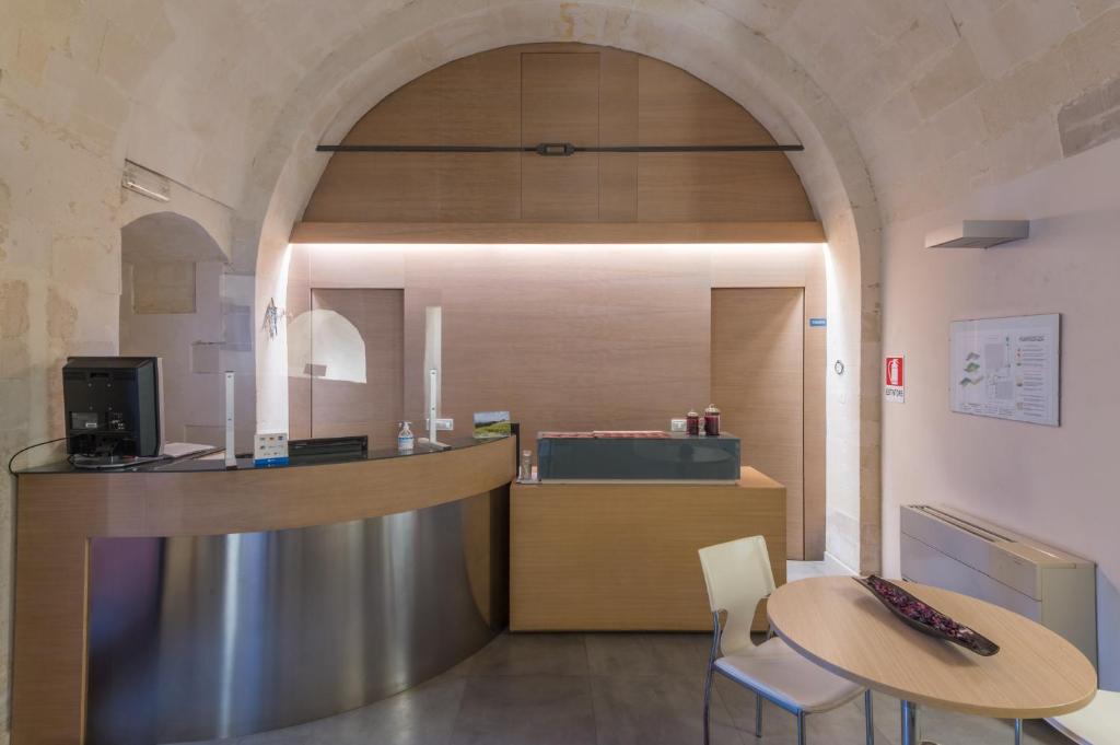 Vstupní hala nebo recepce v ubytování Hotel Vittorio Veneto