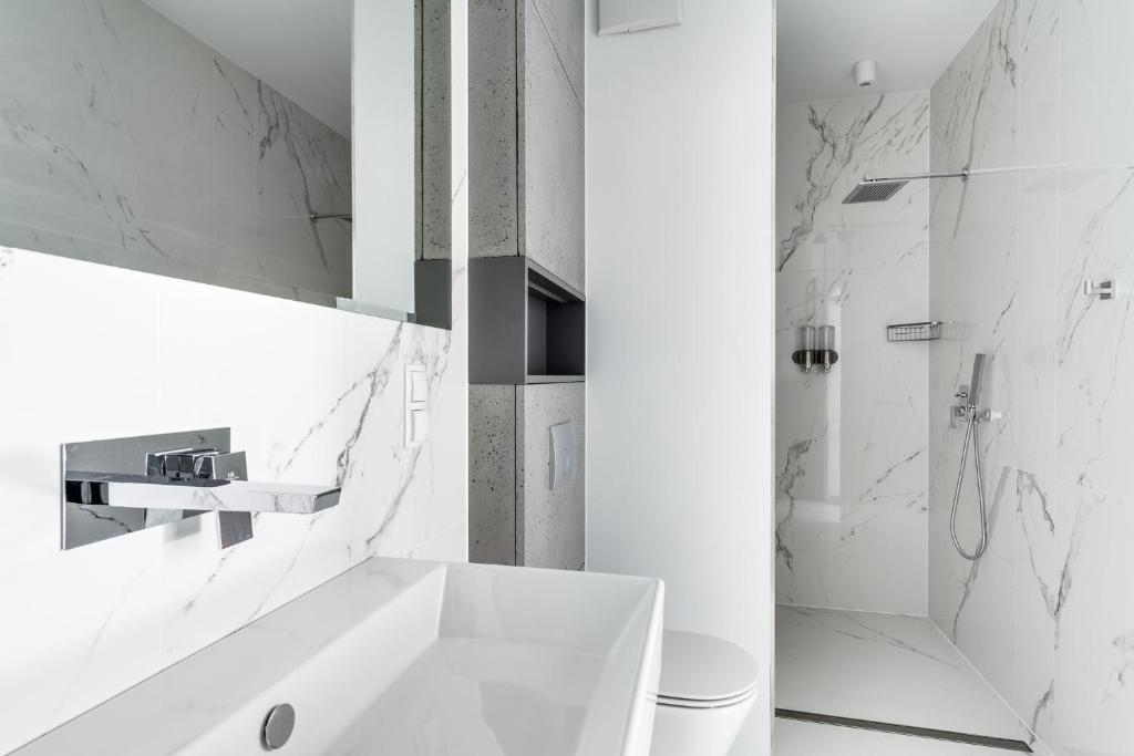 Kúpeľňa v ubytovaní EL Apartments - Atlas