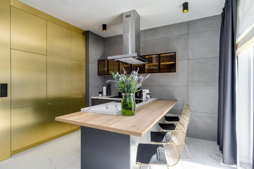 Kuchyňa alebo kuchynka v ubytovaní EL Apartments - Atlas