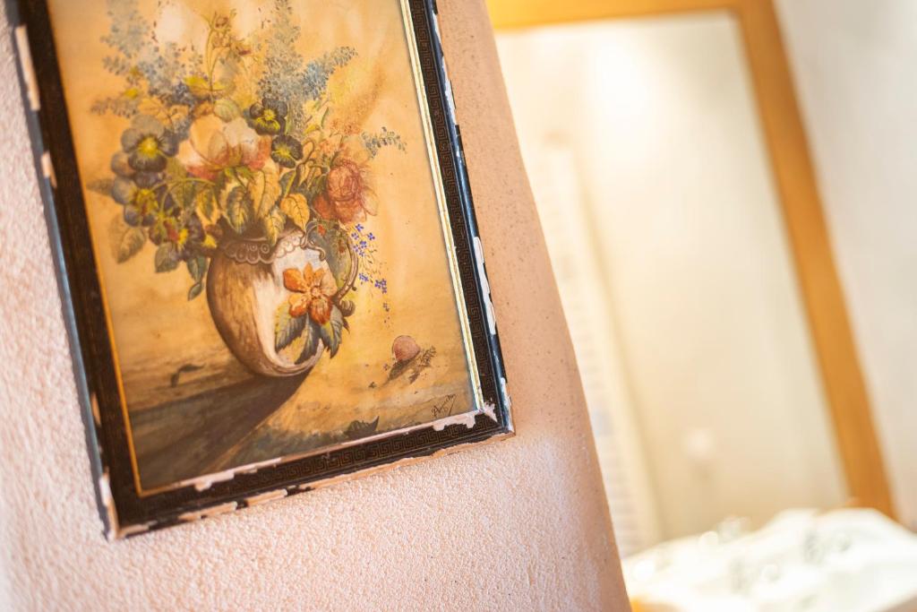 Koupelna v ubytování Maison d'Hôtes Mas de la Chadenede