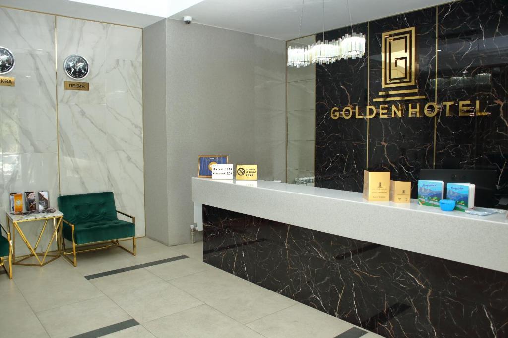 Certifikát, hodnocení, plakát nebo jiný dokument vystavený v ubytování Golden Hotel
