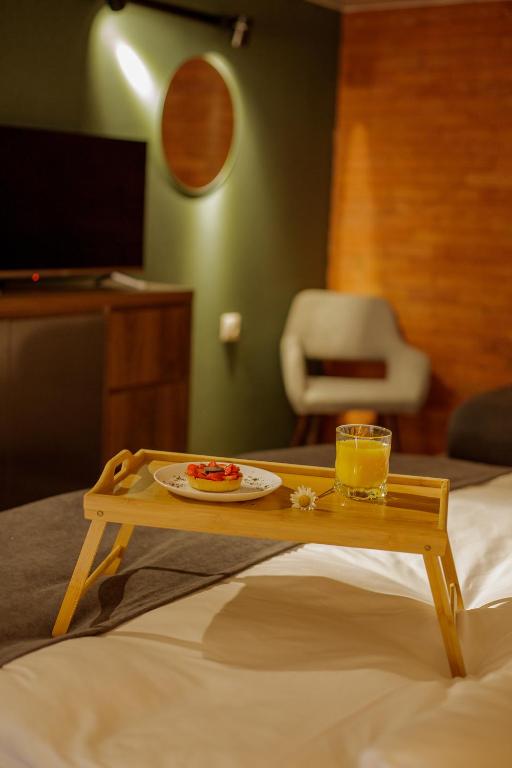 TV a/nebo společenská místnost v ubytování Luxury inn