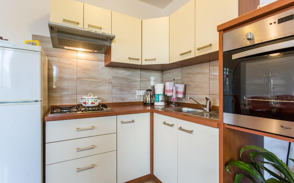 Kuchnia lub aneks kuchenny w obiekcie Apartman Deja