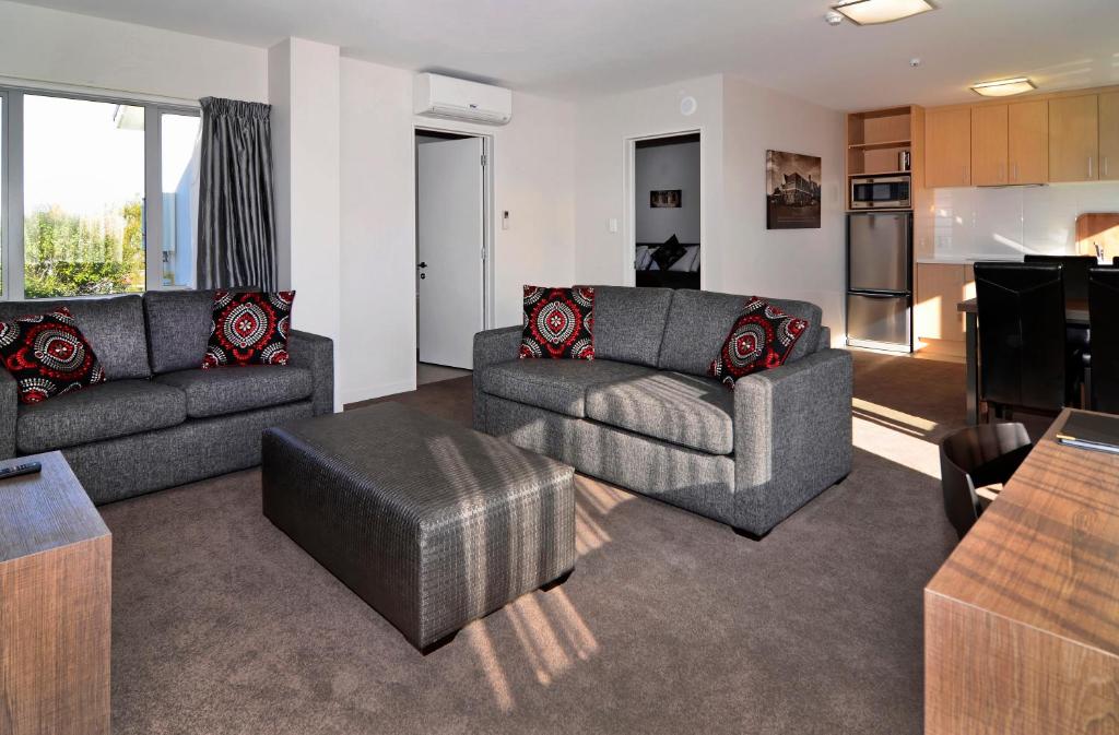Kuchyň nebo kuchyňský kout v ubytování Lincoln Motel