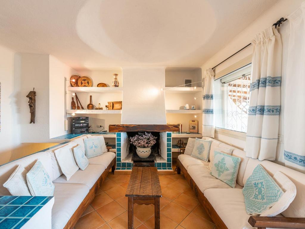 Posezení v ubytování Relais Baia di Nelson