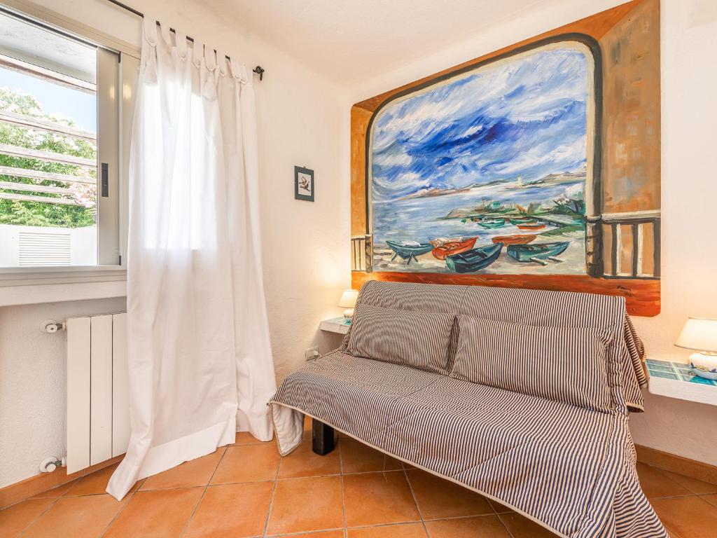 Posezení v ubytování Relais Baia di Nelson