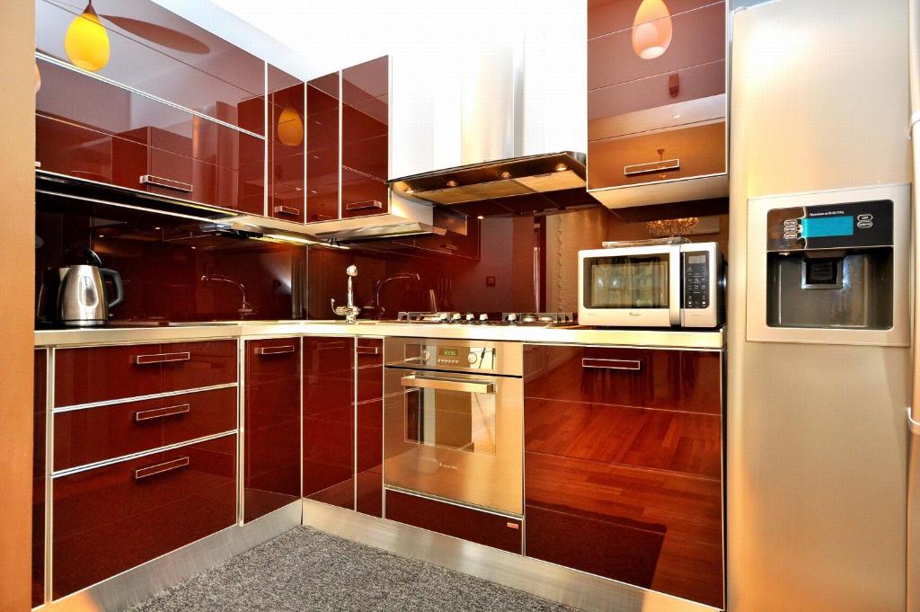 Kuchyňa alebo kuchynka v ubytovaní Apartment SAKAL