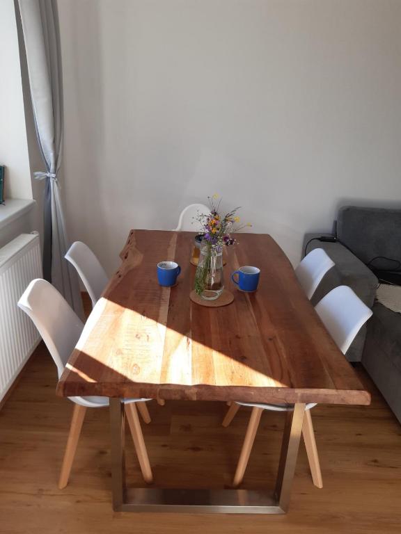 Posezení v ubytování Apartmán u Kunštátského mlýna