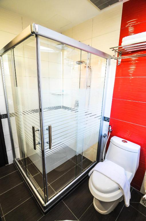Koupelna v ubytování K Garden Hotel Parit Buntar