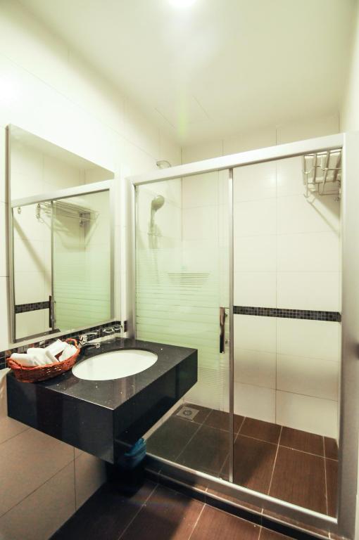 Koupelna v ubytování K Garden Hotel Parit Buntar