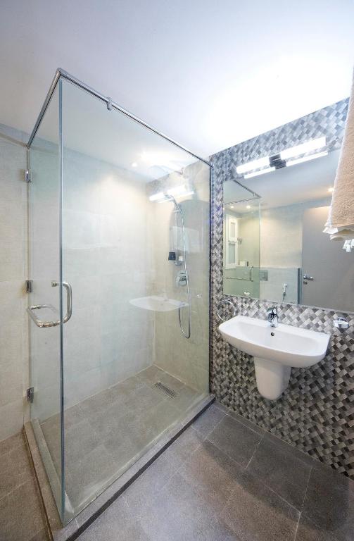Koupelna v ubytování NASEEM HOTEL