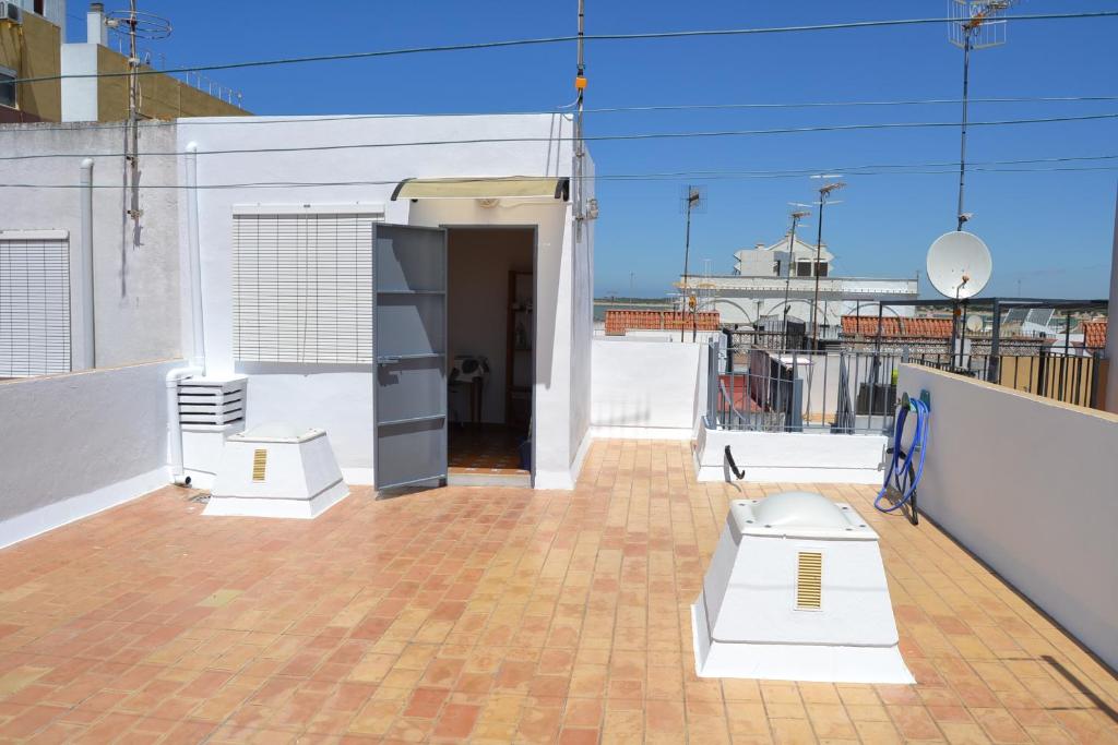 Balkón nebo terasa v ubytování Torre de Arena y Playa