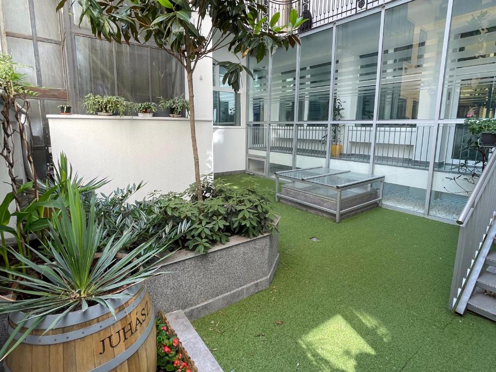 Zahrada ubytování Smart Hotel Budapest