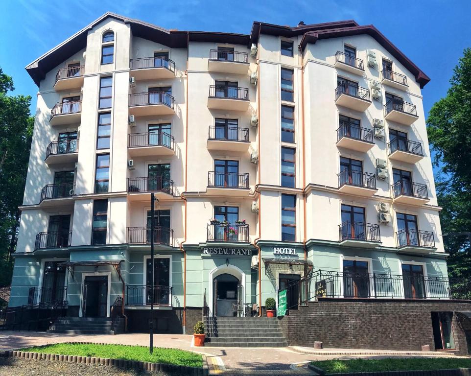 Budova, kde se hotel nachází
