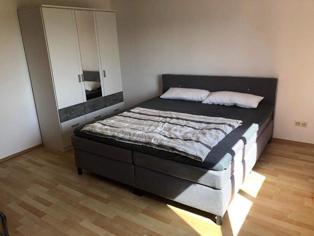 Postel nebo postele na pokoji v ubytování Haus Schwarzwaldblick