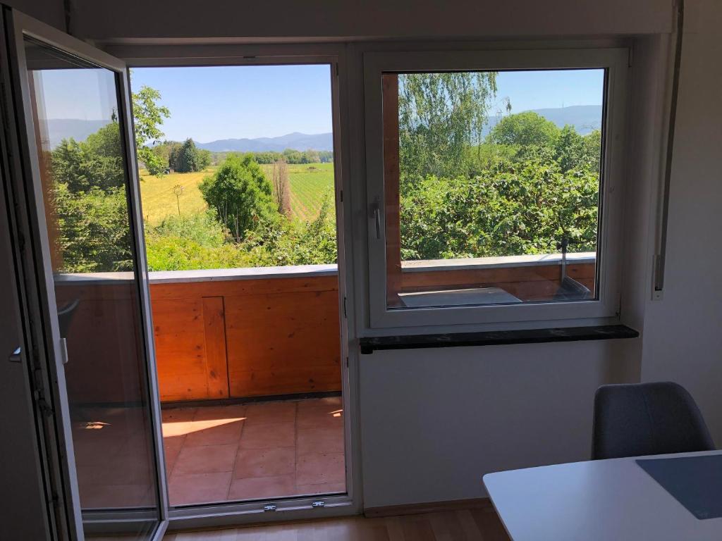 Nespecifikovaný výhled na hory nebo výhled na hory při pohledu z apartmánu