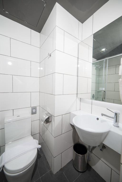 Koupelna v ubytování Sense Hotel Taiping