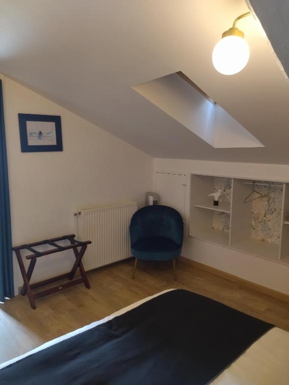 Posezení v ubytování Le Pressoir chambres d'hôtes