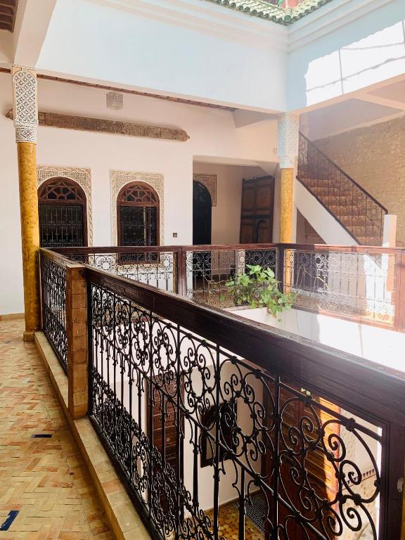 En balkong eller terrasse på Riad Zahraa Al Ismailia