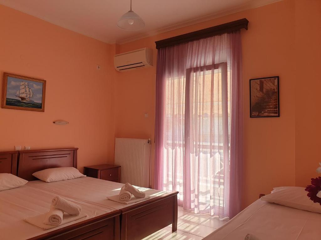 Posteľ alebo postele v izbe v ubytovaní Villa Vienni