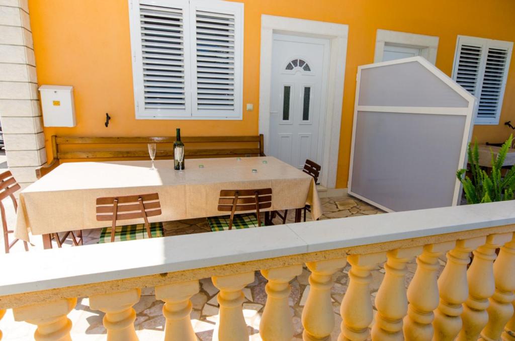 Balkón nebo terasa v ubytování Apartments Ivana