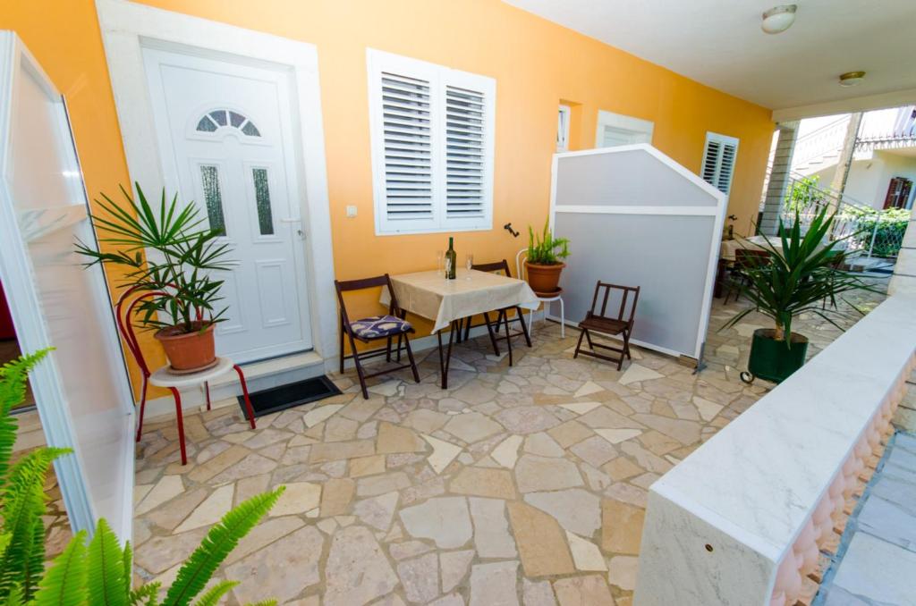 Patio nebo venkovní prostory v ubytování Apartments Ivana