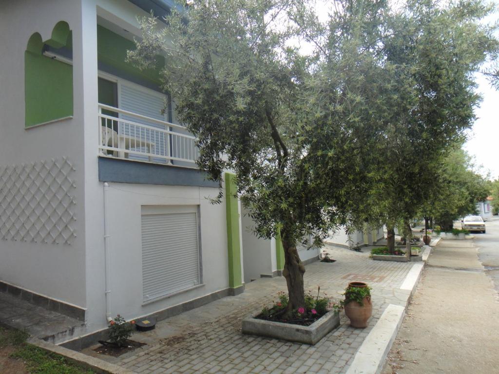 Zahrada ubytování Bungalows Camping Kouyoni
