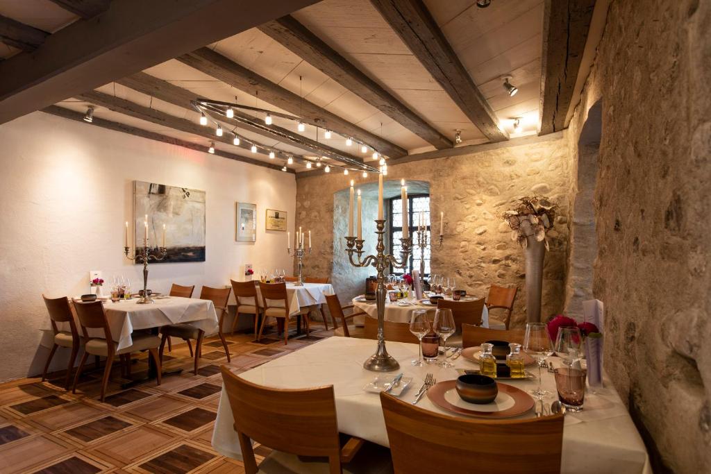 Restaurace v ubytování Hotel de Charme Römerhof