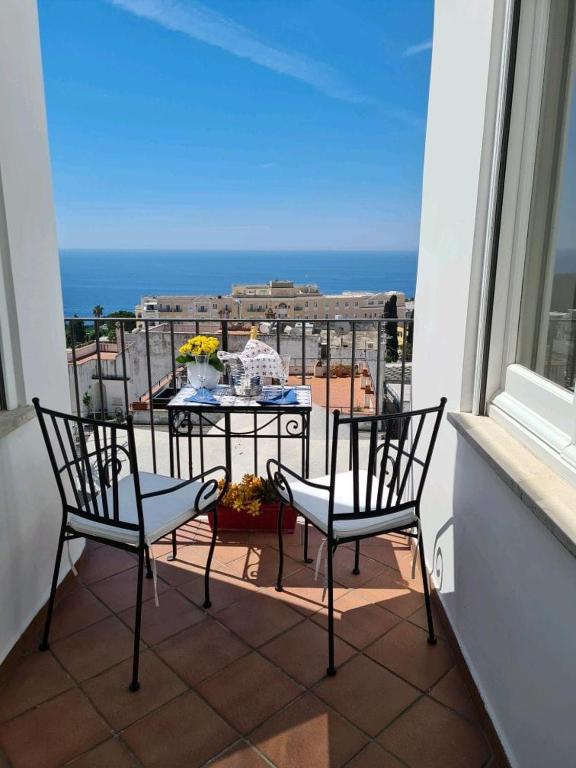 Balkon lub taras w obiekcie Casa Leucosia Suites