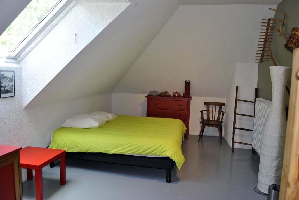 Postel nebo postele na pokoji v ubytování AUBERGE GAILLARD