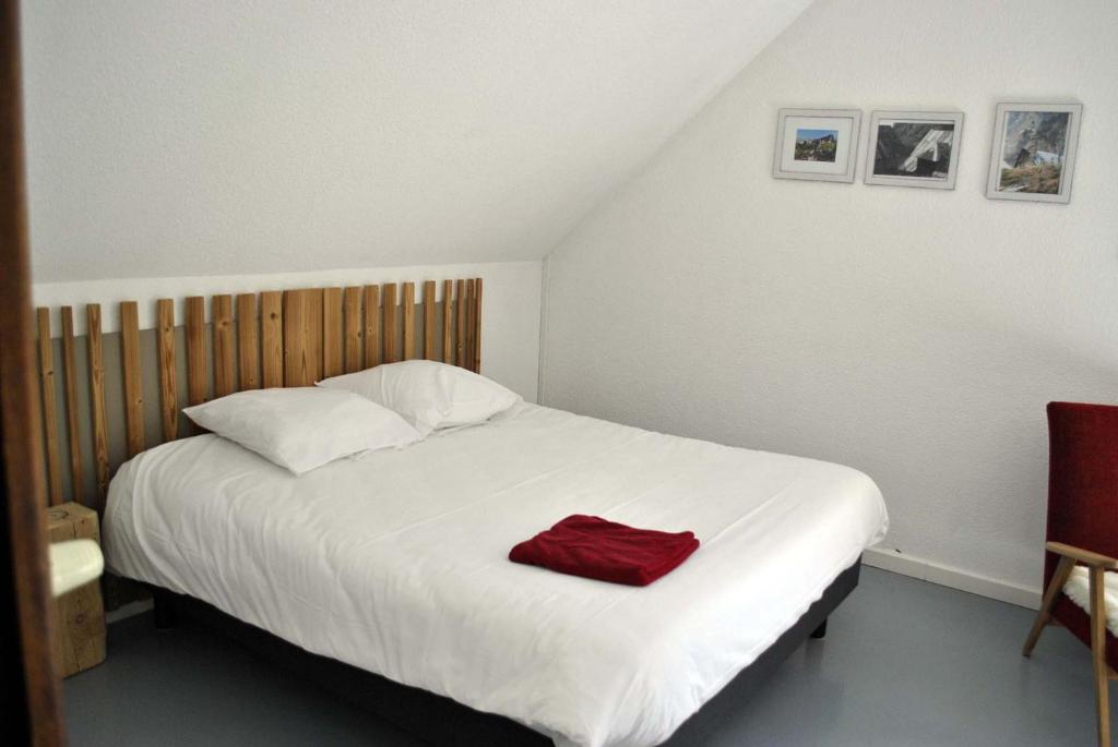 Postel nebo postele na pokoji v ubytování AUBERGE GAILLARD
