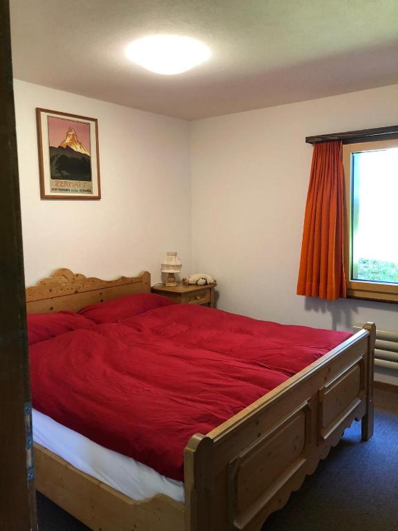 Postel nebo postele na pokoji v ubytování Appartement Waidmannsheil mit schöner Aussicht
