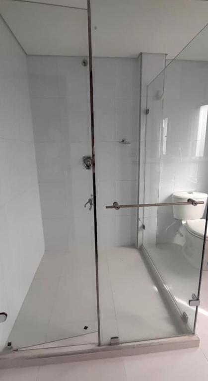 Koupelna v ubytování Hotel Las Molas