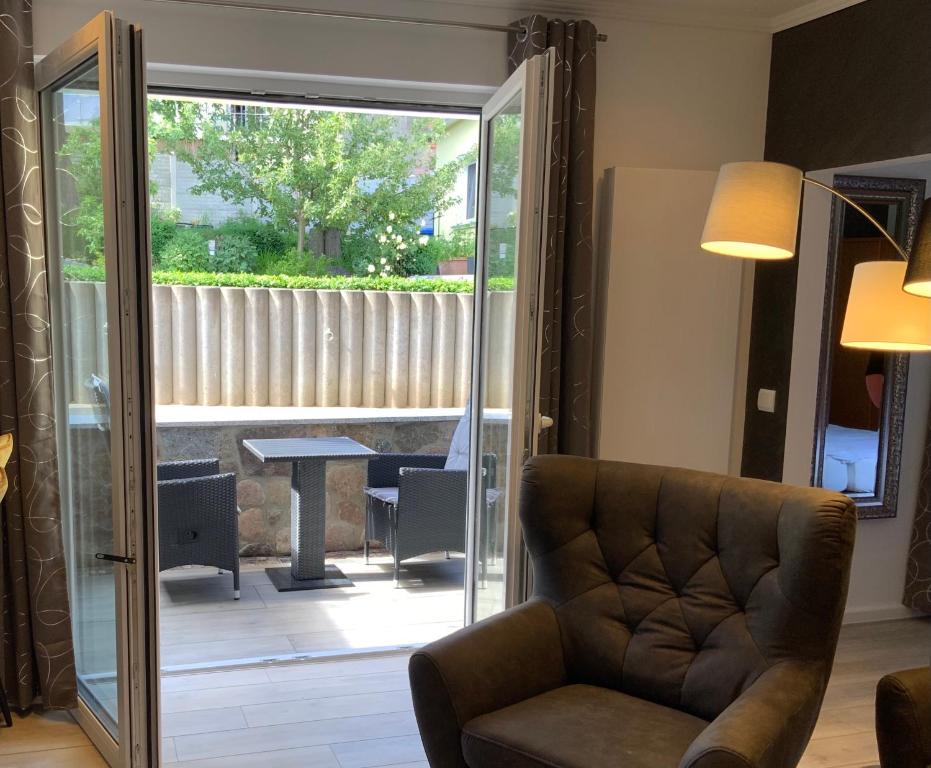 Posezení v ubytování Hotel zum Hafen