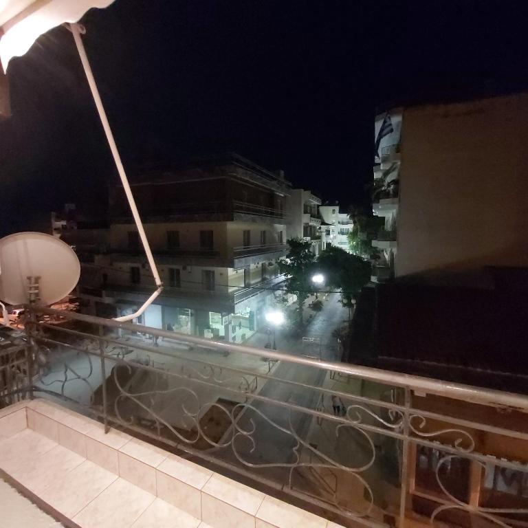 Balkón nebo terasa v ubytování TSELIOS