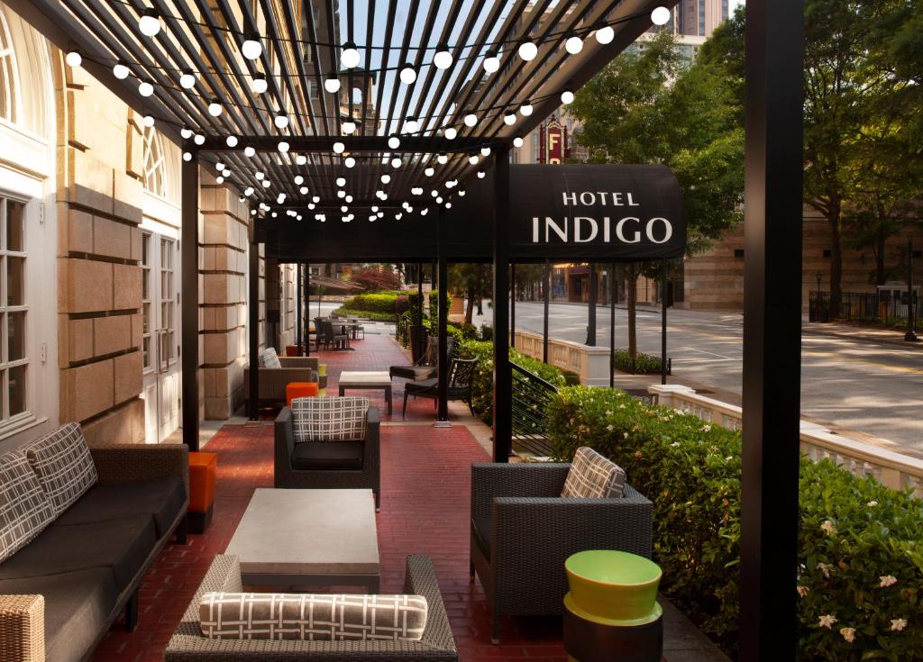 The floor plan of Hotel Indigo Atlanta Midtown, an IHG Hotel