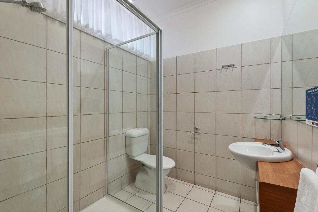 Koupelna v ubytování Comfort Inn Deakin Palms