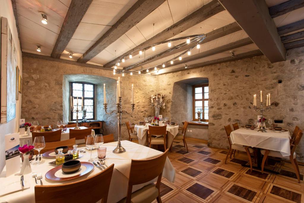 Restaurace v ubytování Hotel de Charme Römerhof